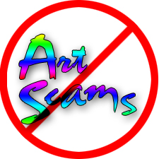 No Art Scams Logo
